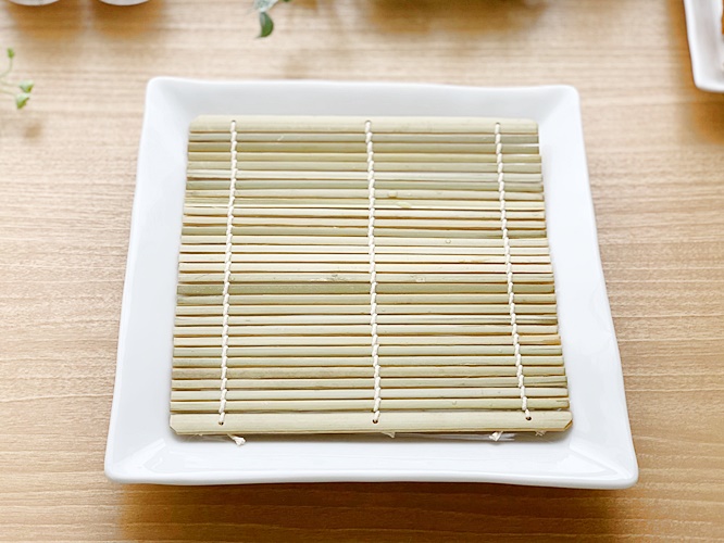 ☆白い食器 ツルっとお蕎麦セット ザルそば 竹ス付き