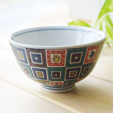 五彩手色絵茶碗 五彩手色絵茶碗