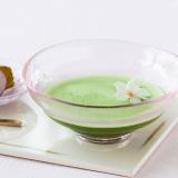 津軽びいどろ 耐熱さくら 抹茶碗 清 ガラス食器 日本製(納期2〜3ヵ月かかる場合があります)