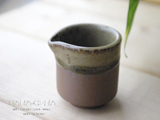 ○和カフェ　ミニピッチャー　茶釉 日本製