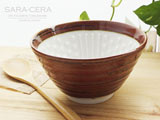 納豆菌喜ぶ茶釉 納豆鉢 大 鉢 煮物 前菜 おひたし 和食器   食器 器 陶器   日本製
